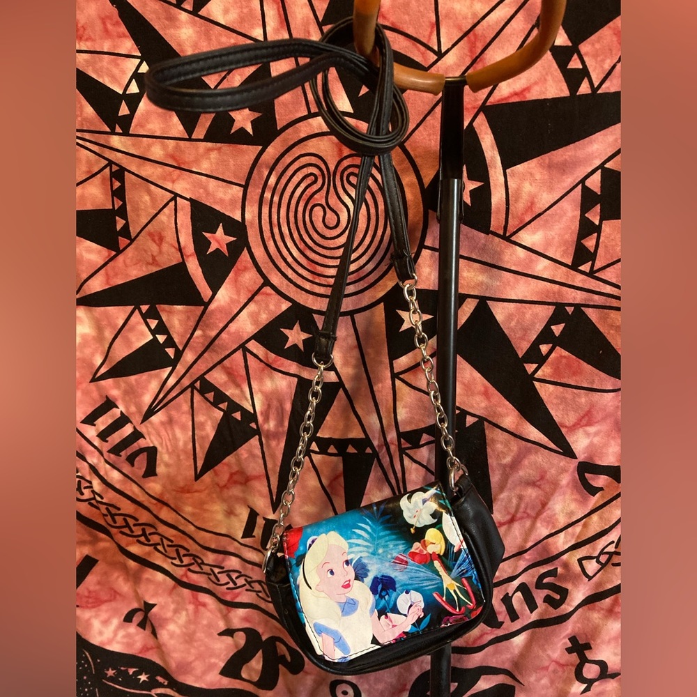 Alice In Wonderland Small Crossbody Purse